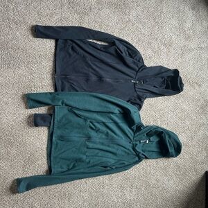 Beyond Yoga Women's Hooded Tops - Black and Green